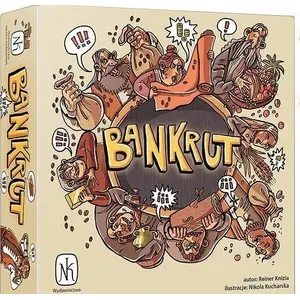 Board game nasza księgarnia Bankrut (model 225238) – family business-themed strategy game