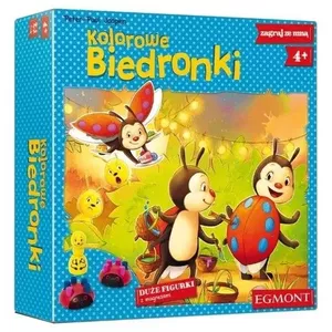 Izglītojoša grāmata cietajos vākos Egmont ISBN Kolorowe biedronki — poļu, 250×250 mm, 690 g, FSC