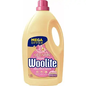 Mazgāšanas līdzeklis Woolite Delicate šķidrs 4.5 l (75 mazgāšanas) jutīgām auduma šķirnēm