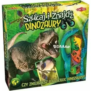 Настольная игра TACTIC Tactic Szukaj i Znajdź Dinozaury — семейная игра поиск и находка от TACTIC