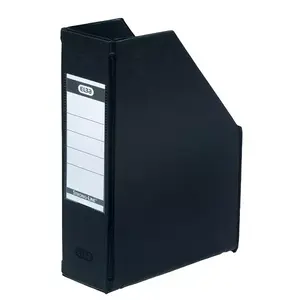 Box file Elba model 100400636, PVC, A5 format, black, height 220 mm