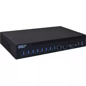 Интерфейсный хаб Triton AW08-G300 — USB 3.2 Gen 1 Type-A, Gigabit Ethernet, поддержка MMC, 10000 Мбит/с, 12В DC, 98.5 Вт, черный