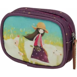 Wallet Santoro Prostokątna portmonetka Buttercup Meadow model 252565 compact rectangular coin purse