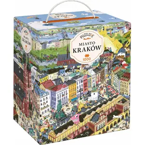 Jigsaw Puzzle NICI Puzzlove CzuCzu Miasto Kraków 1000 pieces