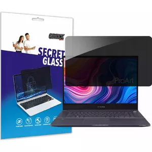 Privacy Screen Filter GrizzGlass SecretGlass for 14-inch Laptop by GrizzGlass