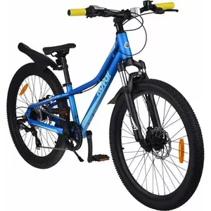 Bērnu/jauniešu velosipēds ROYALBABY 24" RB24-37, 7–17 gadiem, vienā pārnesumā, pedāļu bremze