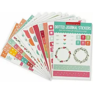 Stickers for Planner Bullet Journal 500 pcs, Peter Pauper Press, MPN 477382