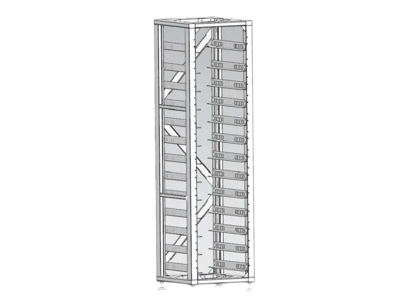 Deye 3U-HRack Battery Rack Photo 2