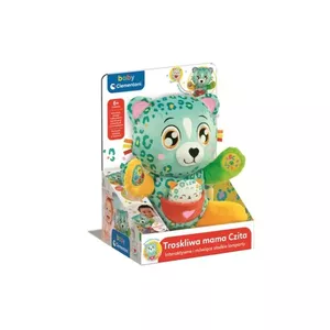Soft toy Clementoni Baby 'Troskliwa mama Czita' plush figure, interactive infant toy
