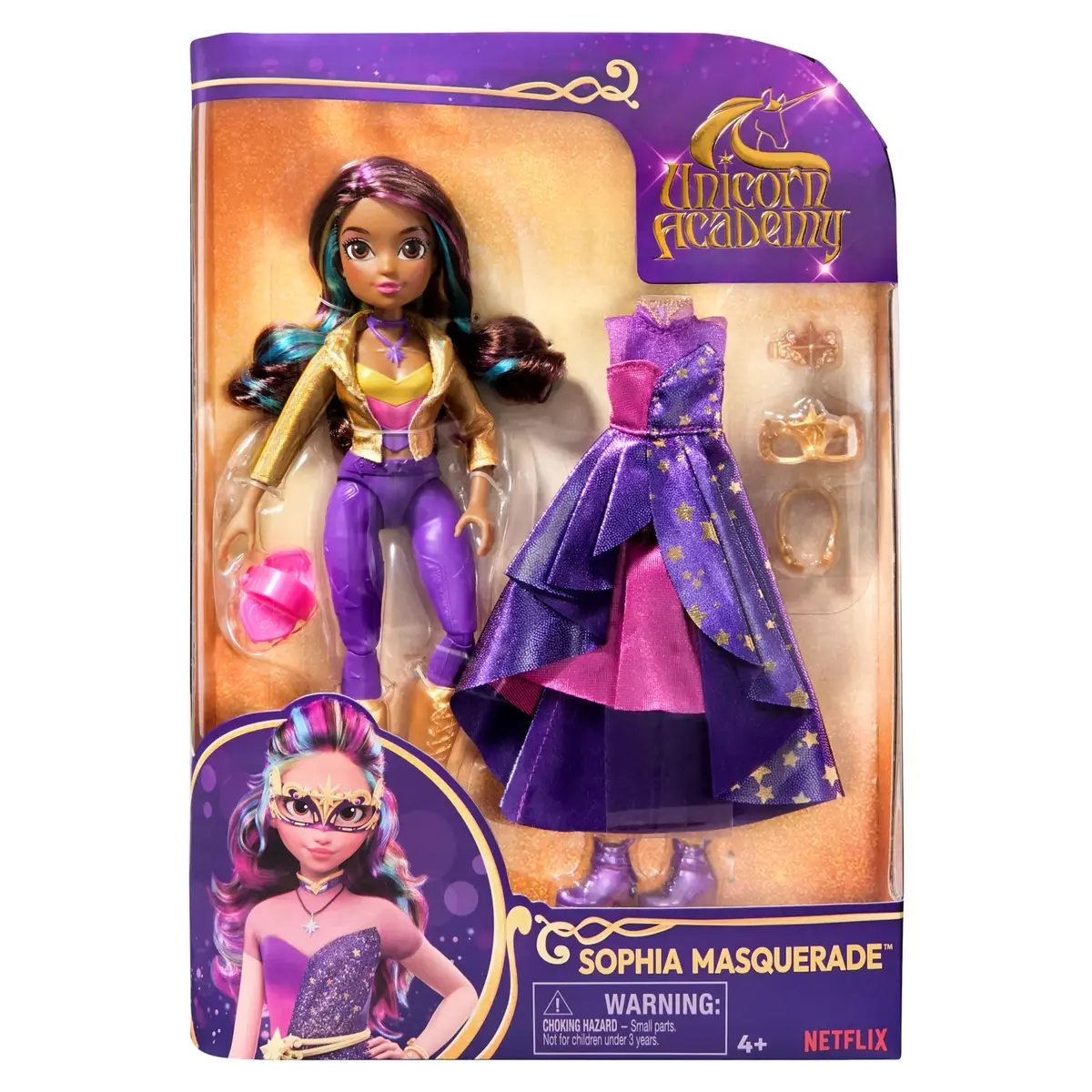 Modes lelle Spinmaster Unicorn Academy Sophia Masquerade Photo 9