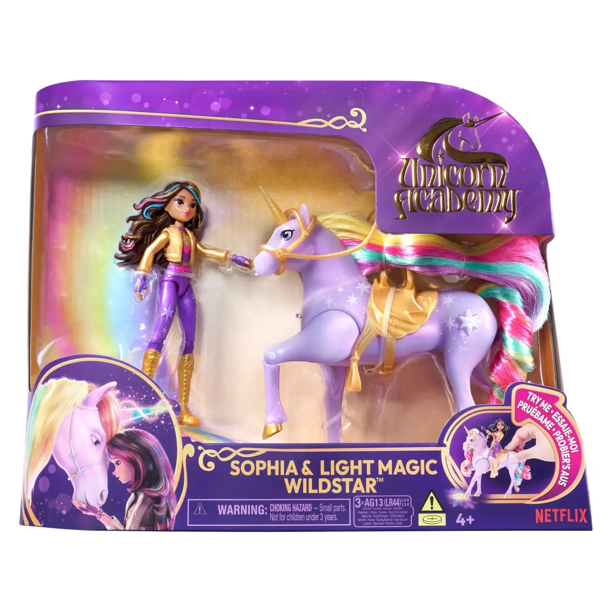 Modes lelle Spinmaster Unicorn Academy Sophia & Light Magic Wildstar Photo 7