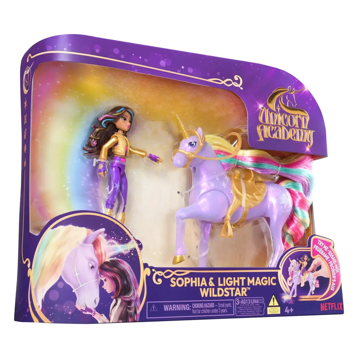 Modes lelle Spinmaster Unicorn Academy Sophia & Light Magic Wildstar Photo 9
