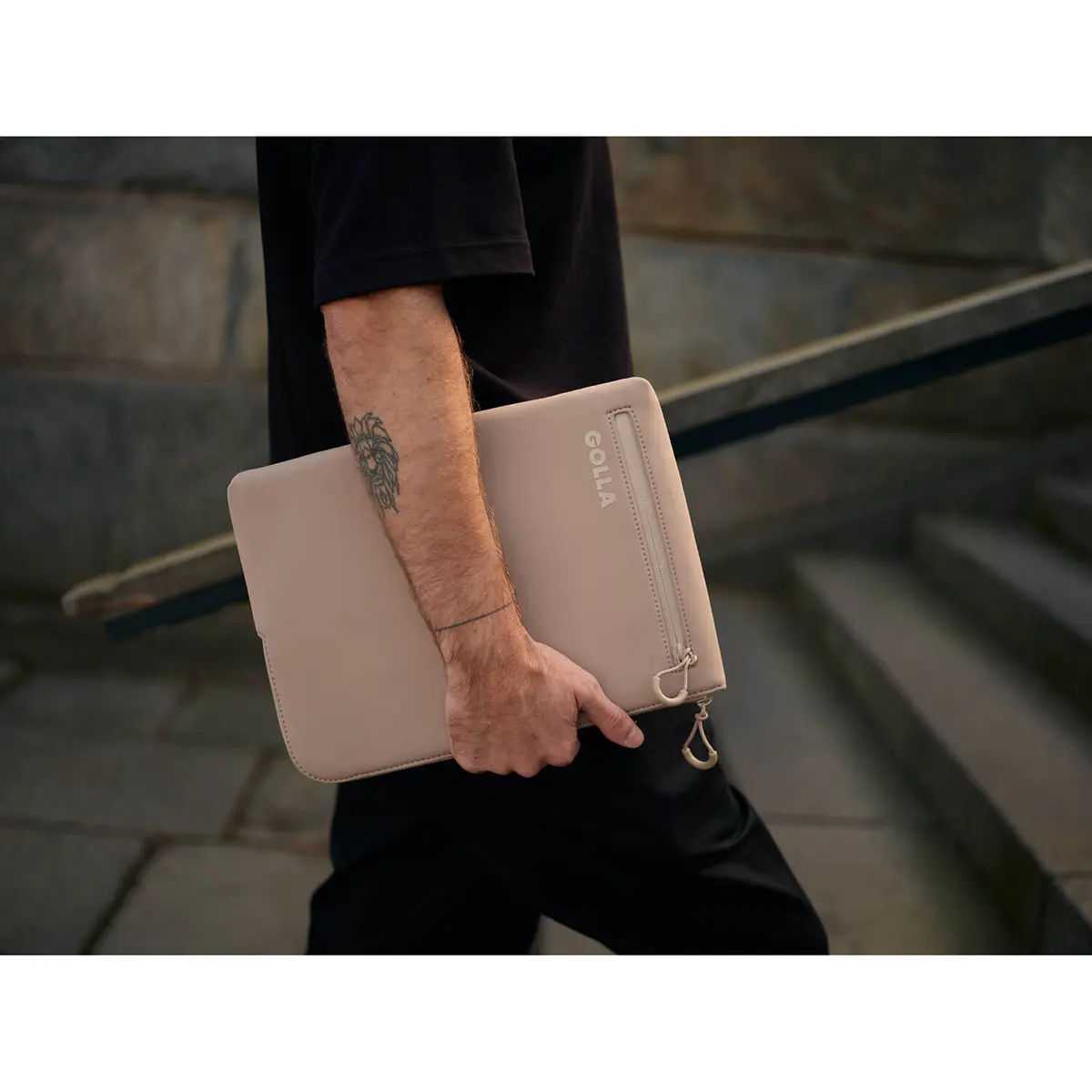 Golla Metro Neoprene Sleeve 15" Cream Photo 3