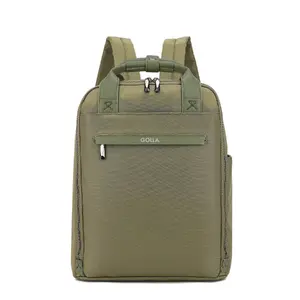 Klēpjdatora mugursoma Golla Orion 15.6" Zaļa Auduma ar rokturi un plecu siksnu