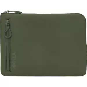 Laptop sleeve Golla 76419 for 14-inch devices, green color