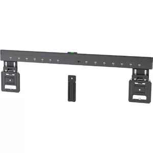 Fixed TV wall mount WENTRONIC Goobay Ultraslim 70822 XL Black for flat screens