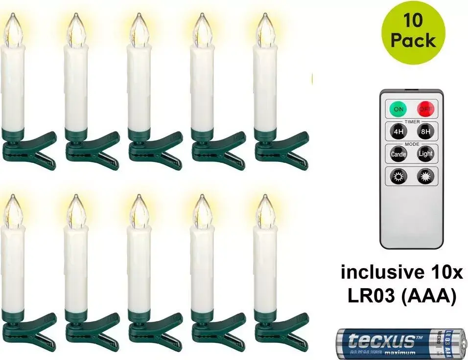 Goobay 75257 Bezvadu LED Ziemassvētku eglītes
