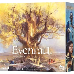 Настольная игра Rebel Evenfall (edycja polska) — кооперативная сюжетная игра