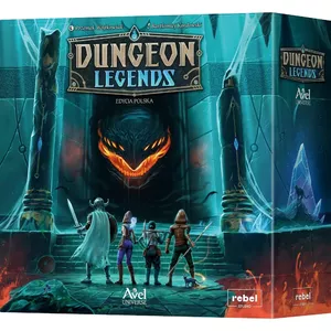 Galda spēle Rebel Dungeon Legends — poļu izdevums, kopdarbības dungeona krawls