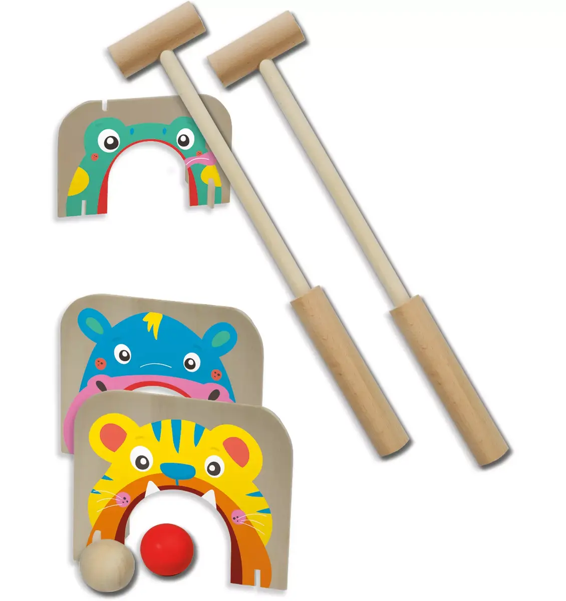 SES Creative Croquet and bean bag toss komplekts Photo 5