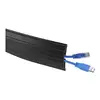 Floor Cable Cover Multibrackets M PVC Black 10m Photo 4