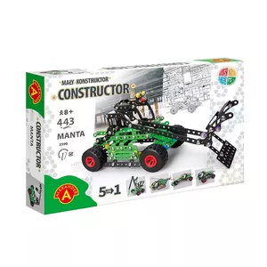 Vehicle erector set Alexander 2590 — construction toy for ages 8+
