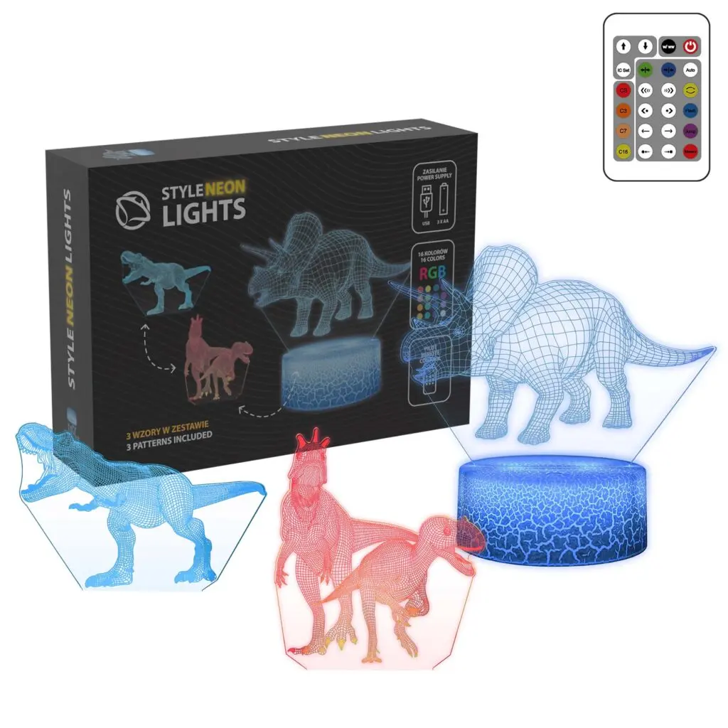 Galda LED lampa MANTA SNL117RGB RGB