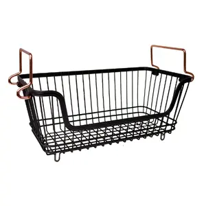 Storage basket KETLER 9134313 metal 33×16×14 cm black