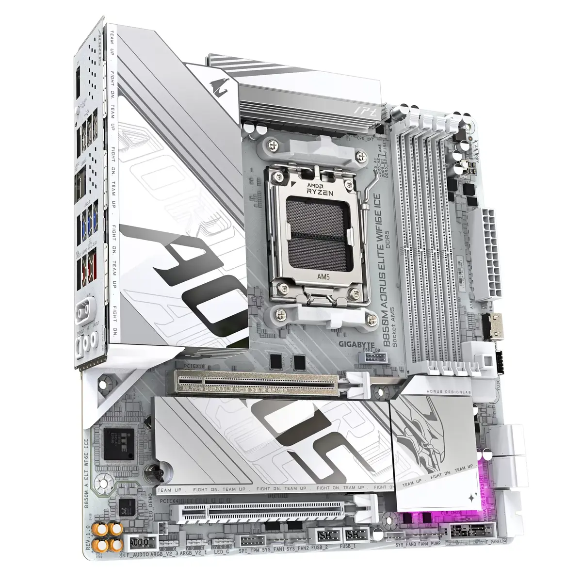 Материнская плата GIGABYTE B850M AORUS ELITE, B850 Photo 3