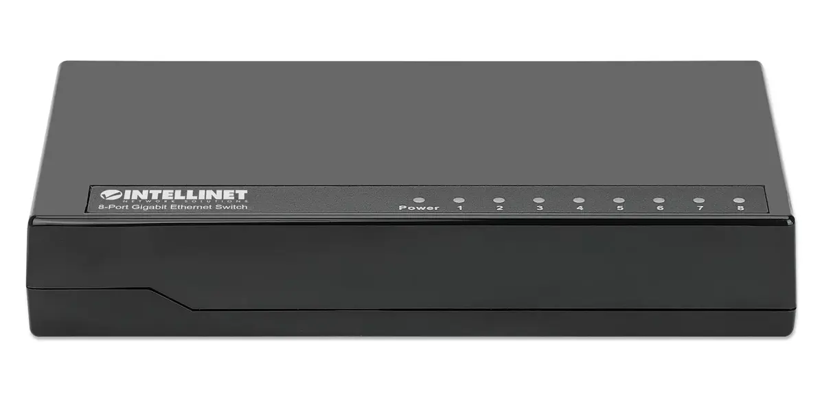 INTELLINET 561754 8-Port Gigabit Ethernet Switch Photo 3