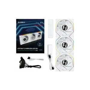 120mm ARGB PWM Wireless LCD Case Fan Lian Li UNI FAN TL with LCD display