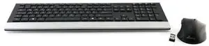 Wireless keyboard MediaRange MROS105-YU QWERTZ Black — compact wireless QWERTZ layout