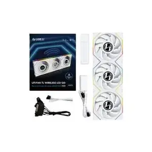 Cooling fan Lian Li UNI FAN TL Wireless LCD ARGB PWM 120mm — wireless controller, LCD display