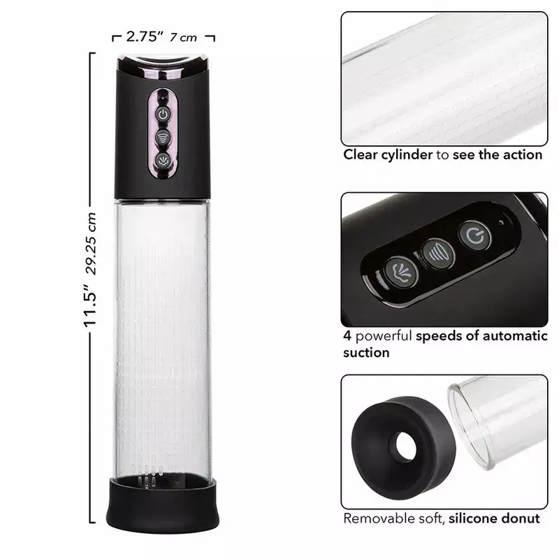 Penis Pump CALEXOTICS PEAK STIMULATING WAVE PUMP Photo 7