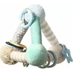 Развивающая пирамидка baby ono 898/02 мятная — обучающая игрушка для малышей