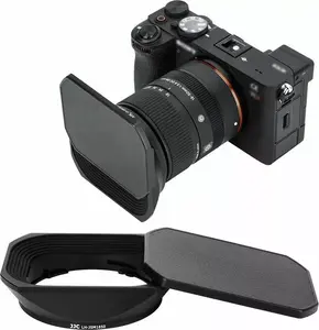 Lens Hood and Rear Cap JJC LH-582-02 for Sigma 18-50mm F2.8 DC DN