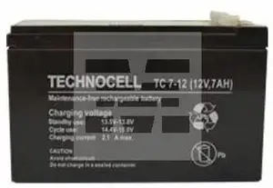 Technocell 7TC AGM bezapkopes akumulators 12V 7Ah