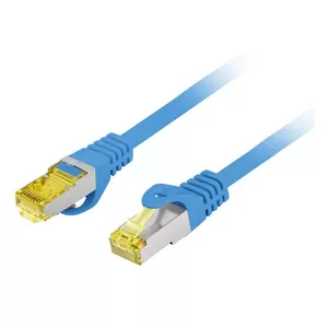 Tīkla kabelis Lanberg PCF6A-10CU-0100-B RJ-45 Cat6a 1 m Zils