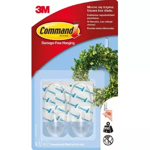 Reusable Command Hooks medium 2 pcs — Command brand (model 3M000128)