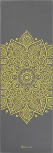 Yoga mat Gaiam Citron Sundial (model 61333) — non-slip exercise mat for yoga and Pilates