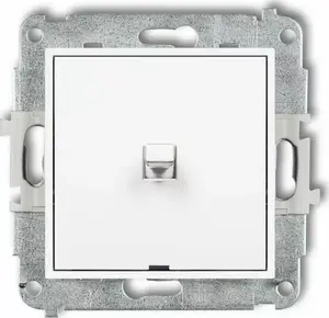 Karlik MINI Single Switch American Style White