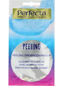Sejas skrubis Perfecta Peeling smalkgraudains 8 ml — piemērots visiem ādas tipiem