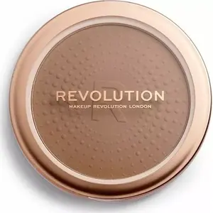 Bronzer for face and body Makeup Revolution 02 Warm — pressed powder shade for contouring and glow