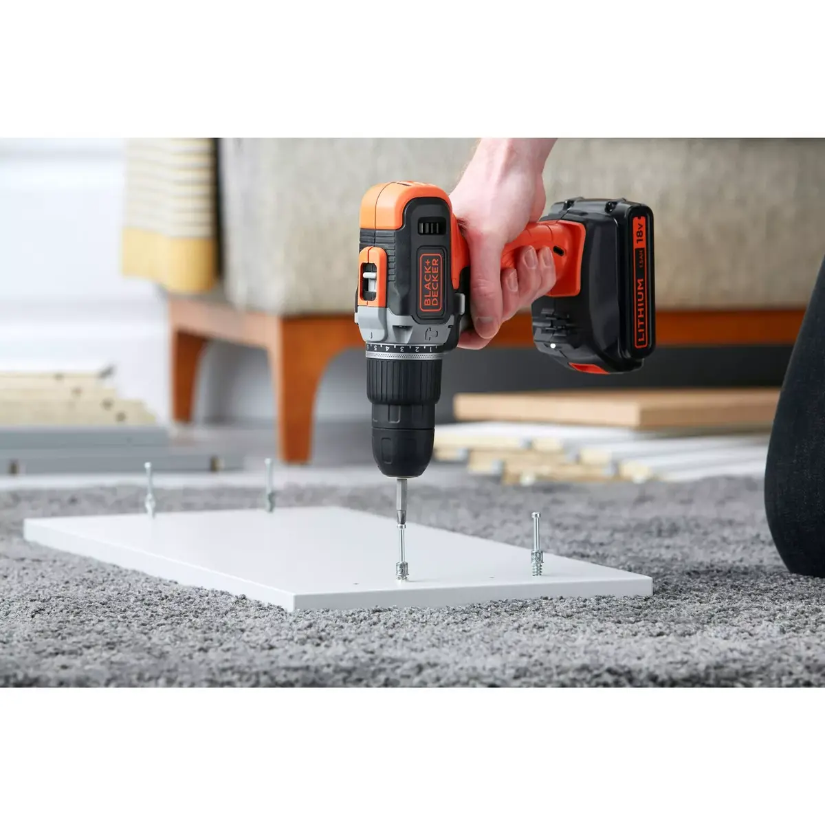 Дрель Black & Decker BCD003C2K-QW Photo 3
