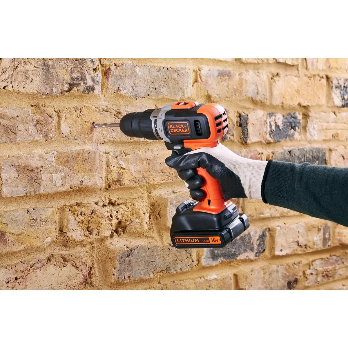 Дрель Black & Decker BCD003C2K-QW Photo 6