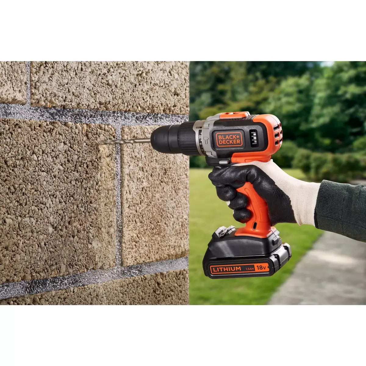 Дрель Black & Decker BCD003C2K-QW Photo 8