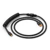 Спиральный USB-кабель GLORIOUS GMMK Phantom Black 1,5 м Photo 2