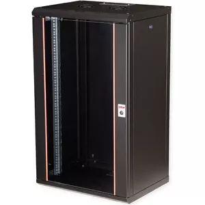 Wall mounted rack ROLINE Pro 20 U 600x450 WxD black IP20
