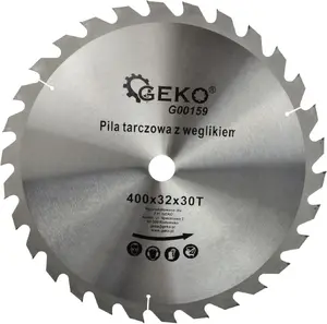 Circular saw blade GEKO G00159, wood, 400 mm x 32 mm bore, 30 teeth (10-pack)
