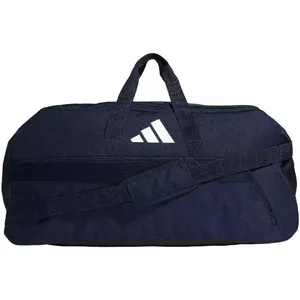 Дорожная/спортивная сумка ADIDAS Tiro 23 League Large — тёмно‑синяя, большой основной отсек, плечевой ремень